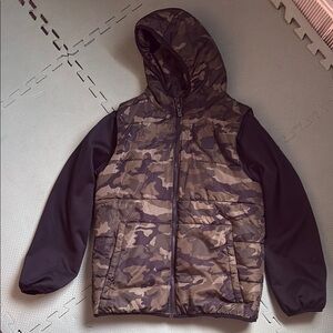 Camouflage Hooded Jacket